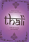 Thali Indien menu