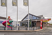 McDonald`s outside