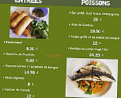 Restaurant Gourmand Aux Deux Clefs menu