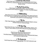 The Stone Brick Oven Kitchen menu