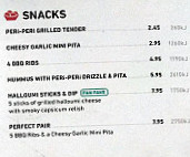 Nandos Chermside menu