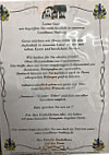 Landhaus Stolberg menu