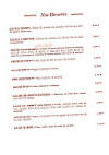 Palais de Krishnaa menu