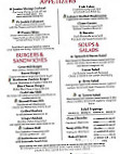 The Old Grist Mill Tavern menu