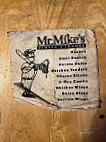 Mr Mikes Lounge menu