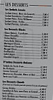 RESTAURANT WINSTUB AU CYGNE menu