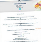 Bateau Restaurant Hermès menu