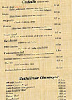 Le Sourire de Saigon menu