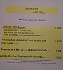 Zur Tini Weinstube menu