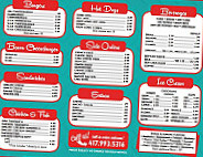 Mr. Ed's Drive In menu