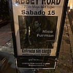Abbey Road Club menu