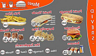 Kebab D'or menu