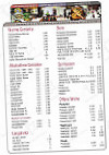 Restaurant BEI RANKO menu