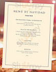 Casapepe menu