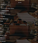 L' Epicurien menu