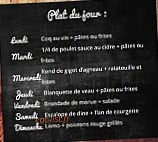 Snack Maison Lafont menu