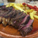 Sidrería La Nueva Barrika food