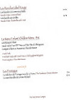 Pub La Ferme De Reberty menu
