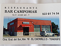 Restaurante Bar Campomar outside