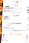 L'oranger menu