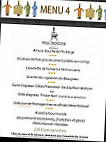 Paul Bocuse menu