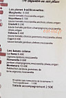 La Bottega menu
