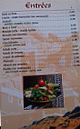 La Tour Du Maroc menu