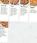 Pizza Hut menu