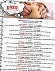 Gusto Pizza menu