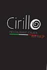 Cirillo menu