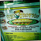 Sub Tropics menu