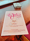 La Joie Cafe menu