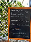 Le Marcassin menu