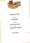 L'Auberge des Tours menu