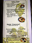 Chez Sak menu