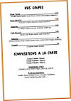 Le Barra menu