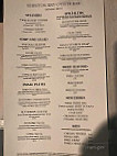 Edenton Bay Oyster menu