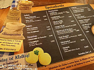 Kartoffel-küche menu