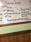 Stephenson Family menu