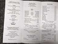 Duff's Cafe menu