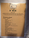 A'olla menu