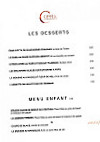 Le Copper menu