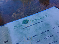 Zum Nussbaum menu