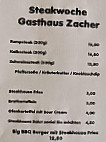 Zum Zacher menu