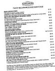 51 Sycamore Restaurant Rockfish Bar menu