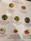 Thai Smile menu