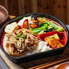 Dōng Gǎng Qiáng Hé Niú Shāo Ròu Cháo Zhōu Mén Shì Comida