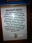 Cara Irish Pub menu