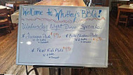 Whitley's Barbecue menu