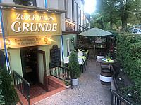 Restaurant Zum kuhlen Grunde inside